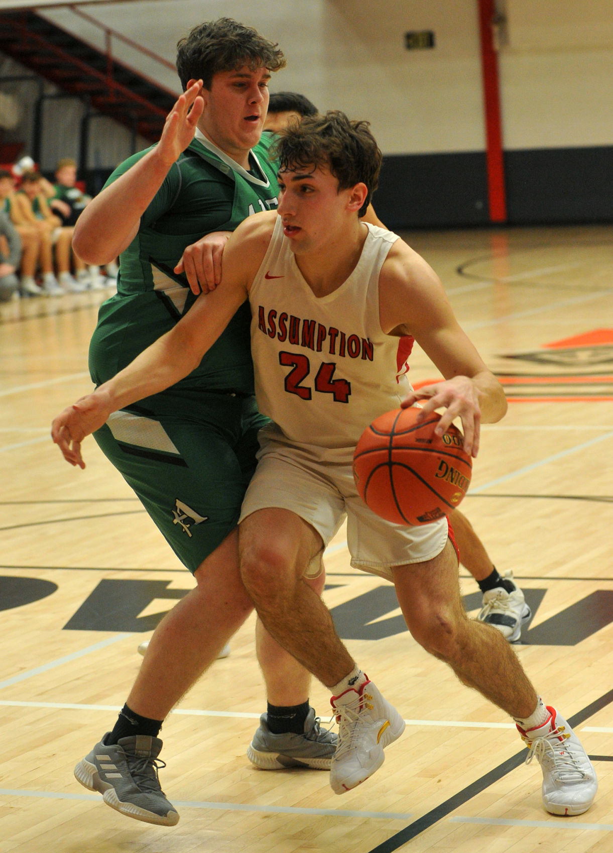 Alleman at Assumption boys basketball